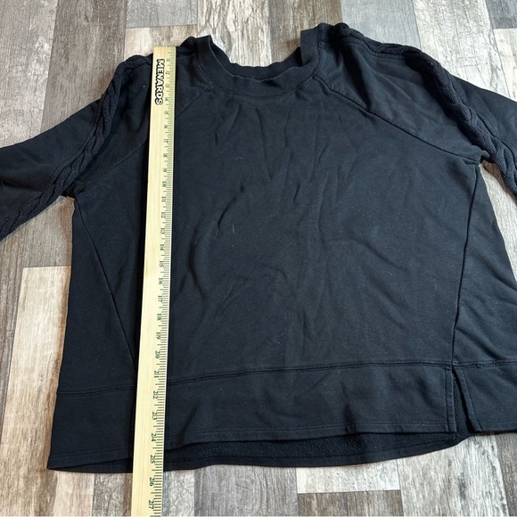 Time And Tru 2XL Pullover Sweater, Black - Picture 3 of 5